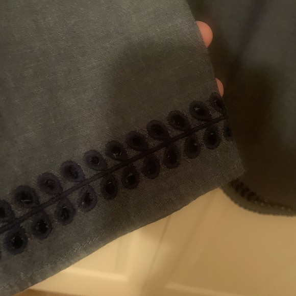 Talbots XL  blue top - Picture 6 of 6